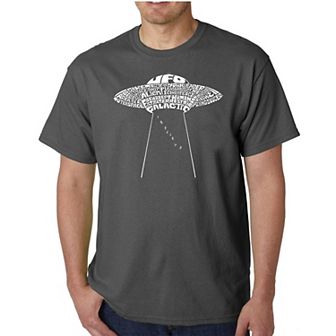Flying Saucer UFO - Men's Word Art T-shirt