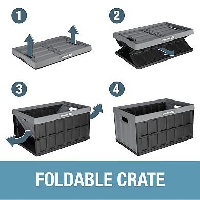 Clevermade Collapsible Storage Bin EcoCrate 3-piece Set