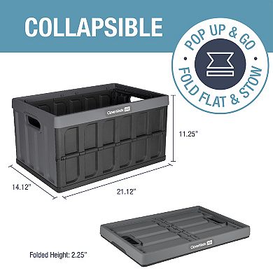 Clevermade Collapsible Storage Bin EcoCrate 3-piece Set