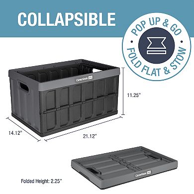 CleverMade Collapsible Storage Bin EcoCrate 3-piece Set