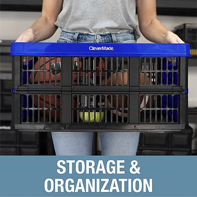 Clevermade Collapsible Utility Crate 3-piece Set