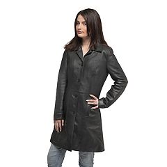 Long Womens Black Winter Coats & Jackets - Outerwear, Clothing