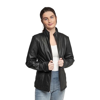 Women's Whet Blu Francine Leather Jacket