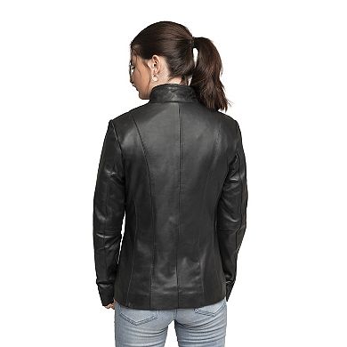 Women's Whet Blu Francine Leather Jacket