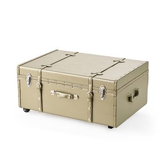 Texture® Brand Metallic Storage Trunk