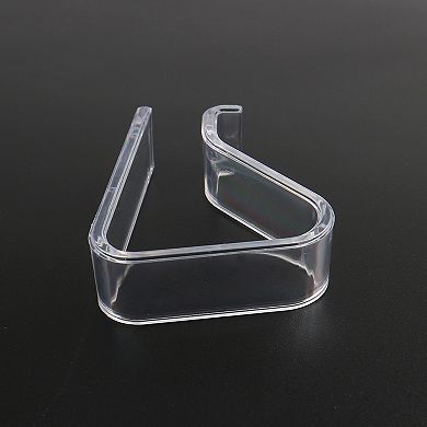 Table Plastic Tablecloth Covver Runner Clip Clamp Holder 0.7"-1.4" Thickness 8 Pcs