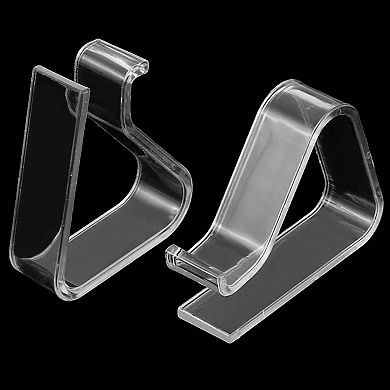 Table Plastic Tablecloth Covver Runner Clip Clamp Holder 0.7"-1.4" Thickness 8 Pcs