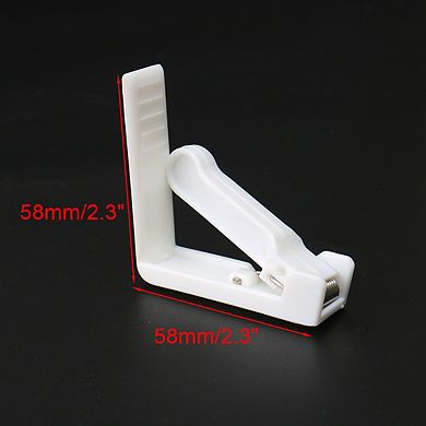 Plastic Cover Cloth Tablecloth Clip Table Spring Loaded Clamp Holder 4 Pcs