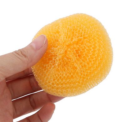 Kitchen Dish Pot Plastic Mesh Scouring Washing Cleaning Scrubber Pad 8 Pcs