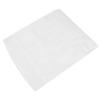 Home White Stocking Underwear Clothes Mesh Style Washing Bag 20" x 24"