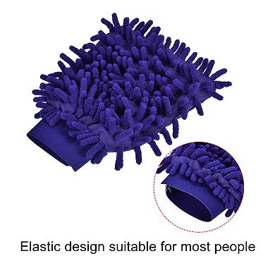 Microfiber Chenille Mitts Scratch-Free Cleaning Glove for Home