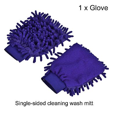 Microfiber Chenille Mitts Scratch-Free Cleaning Glove for Home