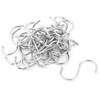 Kitchen Pot Pan Hanging S Shape Stainless Steel Clasp Hooks Hangers 30 pc