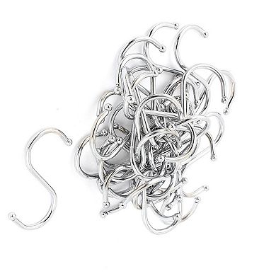 Kitchen Pot Pan Hanging S Shape Stainless Steel Clasp Hooks Hangers 30pcs