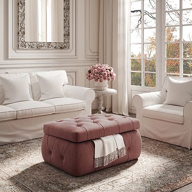 Javian Storage Ottoman Upholstered