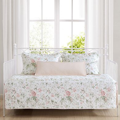 Laura Ashley Breezy Floral Daybed Set with Shams