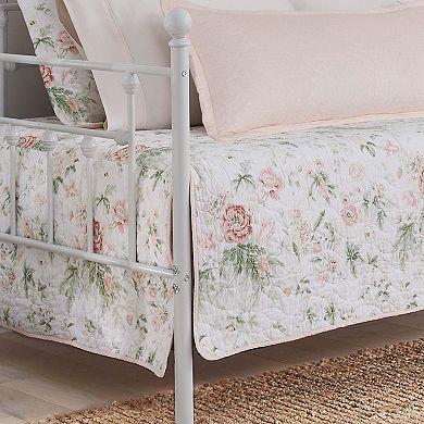 Laura Ashley Breezy Floral Daybed Set with Shams