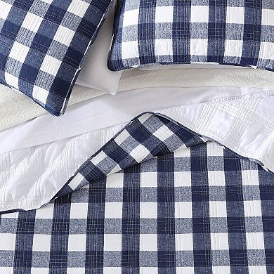 Eddie Bauer Lakehouse Plaid Daybed Quilt Set with Shams