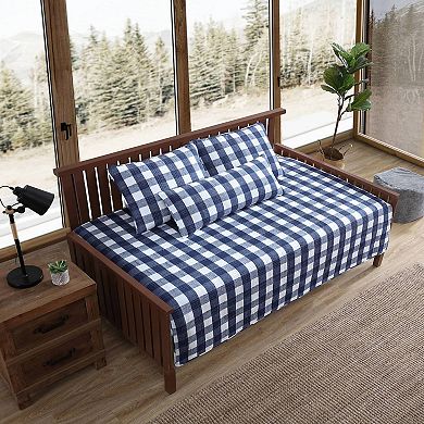 Eddie Bauer Lakehouse Plaid Daybed Quilt Set with Shams