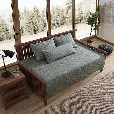 Eddie Bauer Troutdale Solid Daybed Quilt Set with Shams