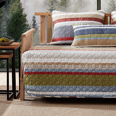 Eddie Bauer Salmon Ladder Daybed Quilt Set with Shams