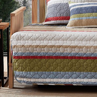 Eddie Bauer Salmon Ladder Daybed Quilt Set with Shams