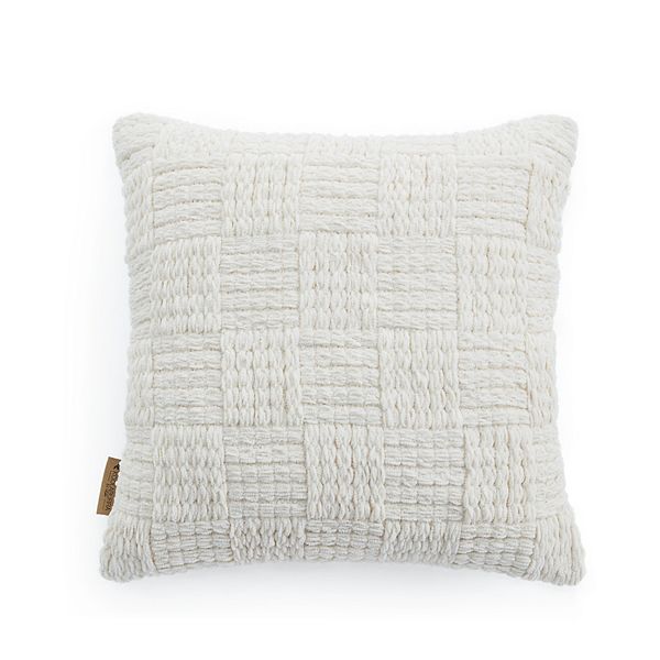 Koolaburra by UGG Margo Knit Throw Pillow - Kb White