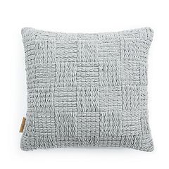 2pk Chenille Square Throw Pillows Cream - Threshold™