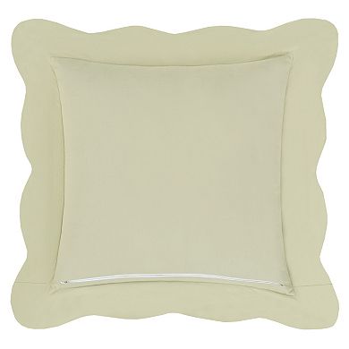 Five Queens Court Ashford Square Quilted Decorative Throw Pillow