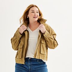 Kohls womens hotsell plus size jackets