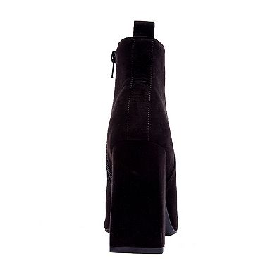 Qupid Shout-02 Women's Dress Ankle Boots