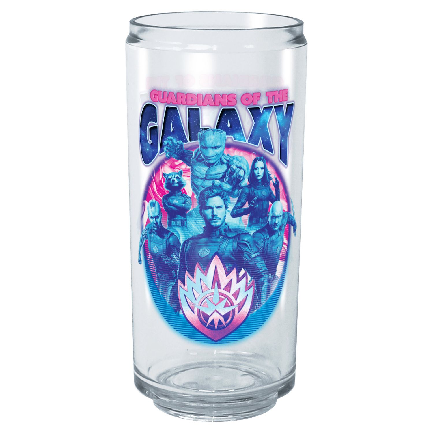 Guardians of the Galaxy Vol. 3 Guardians Badge 17oz Water Bottle - White