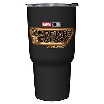 Marvel Guardians Of The Galaxy Vol. 3 Title Logo 27-oz. Stainless Steel Travel Mug