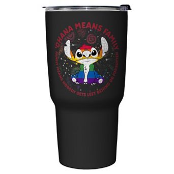 Lilo & Stitch Pride Ohana Means Family 27 oz Stainless Steel Travel Mug