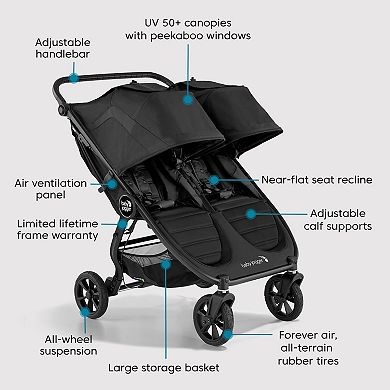 Baby Jogger City Mini® GT2 All-Terrain Double Stroller