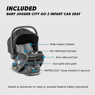Baby Jogger City Mini® GT2 All-Terrain Travel System