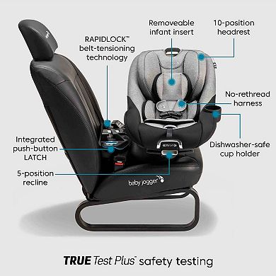 Baby Jogger City Turn Rotating Convertible Car Seat