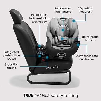 Baby Jogger City Turn Rotating Convertible Car Seat