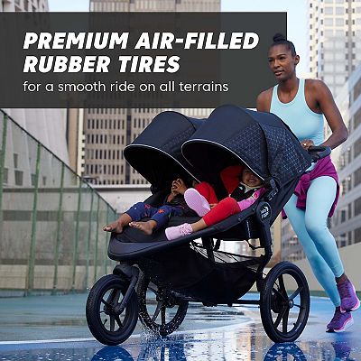 Baby Jogger® Summit™ X3 Double Jogging Stroller