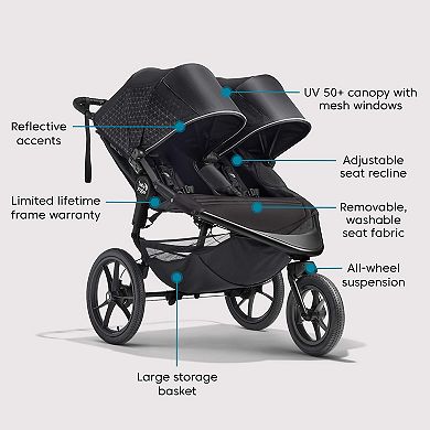 Baby Jogger Summit X3 Double Jogging Stroller