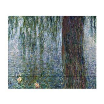 Trademark Fine Art Pierre Renoir 'Woman With a Cat 1875' Wood Slat Art - Size: 16X13