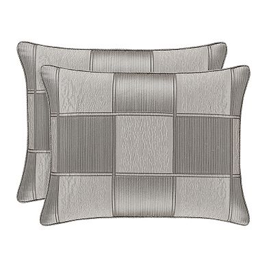 Five Queens Court Benton Ivory Euro Sham Comforter Set