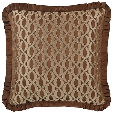 Five Queens Court La Grande Copper Euro Comforter & Sham Set