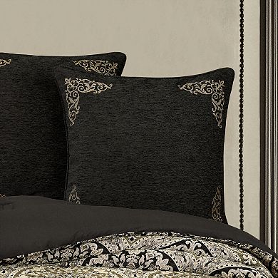 Five Queens Court Terrance Euro Comforter & Sham Set