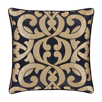 Five Queens Court Baylor Square Decorative Throw Pillow