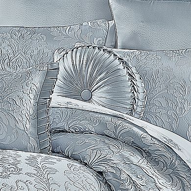 Five Queens Court Madeline Tufted Round Decorative Throw Pillow