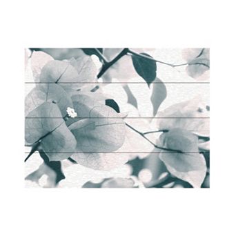 Trademark Fine Art Beata Czyzowska Young 'About a Flower' Wood Slat Art - Size: 16X16