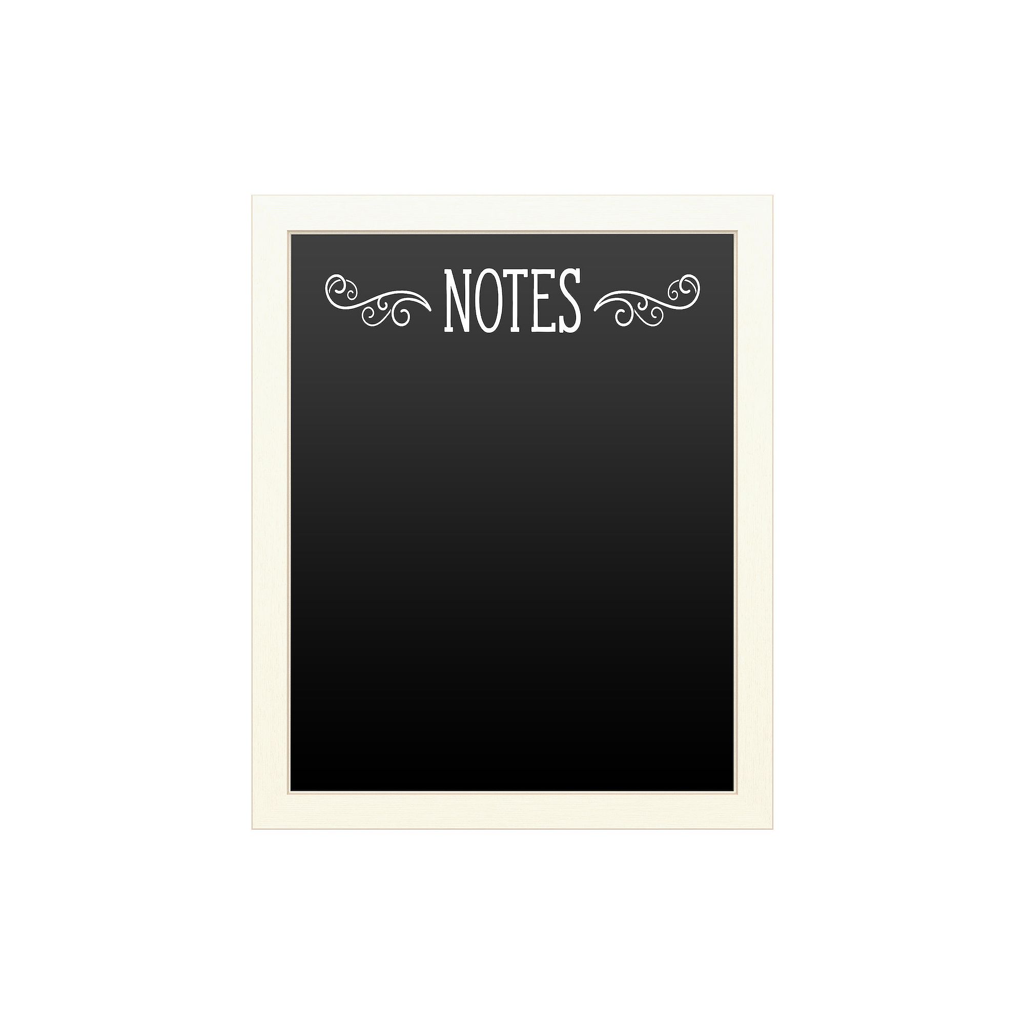 Trademark Fine Art Chalkboard Wall Art, Notes Black