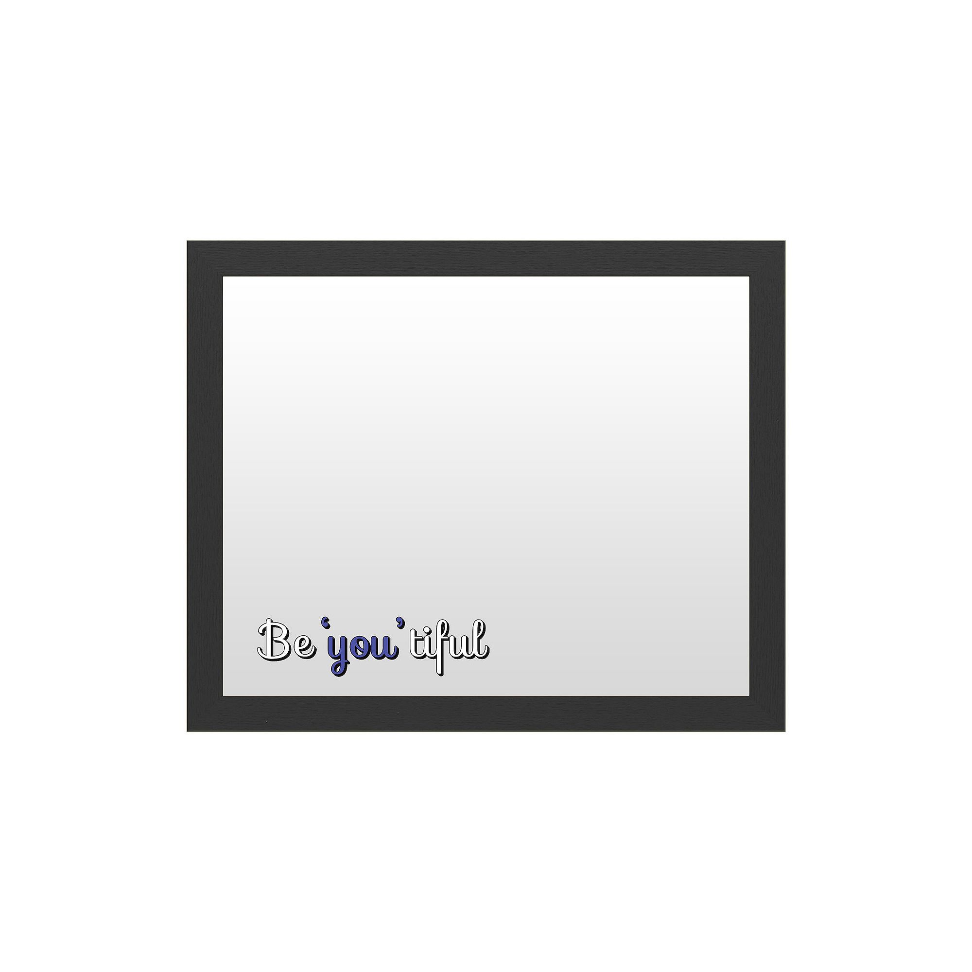 Trademark Fine Art Dry Erase Board, Be You Tiful Blue