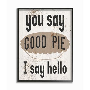 Stupell Home Decor "Good Pie" Textured Wall Art